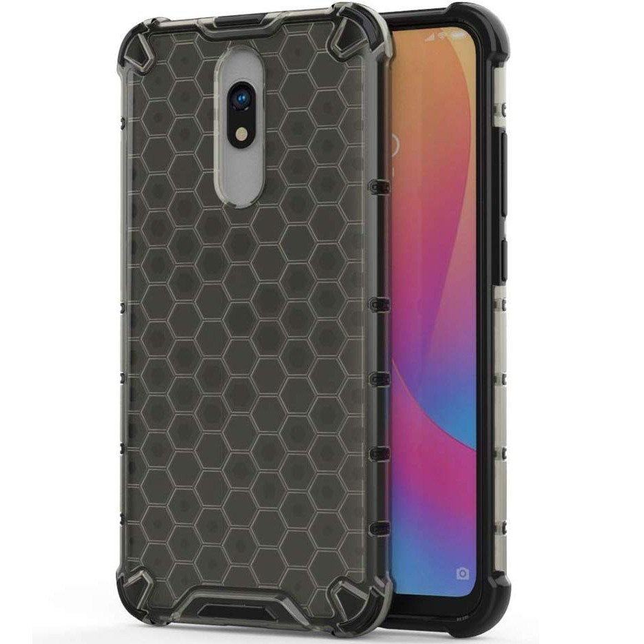 

Ударопрочный чехол Honeycomb для Xiaomi Redmi 8 / 8a Черный (122370)