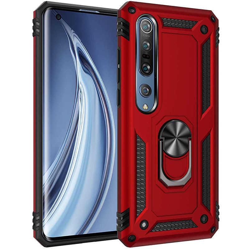 

Ударопрочный чехол Serge Ring for Magnet для Xiaomi Mi 10 / Mi 10 Pro Красный (133444)
