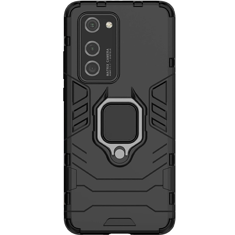 

Ударопрочный чехол Transformer Ring for Magnet для Huawei P40 Черный / Soul Black (132235)