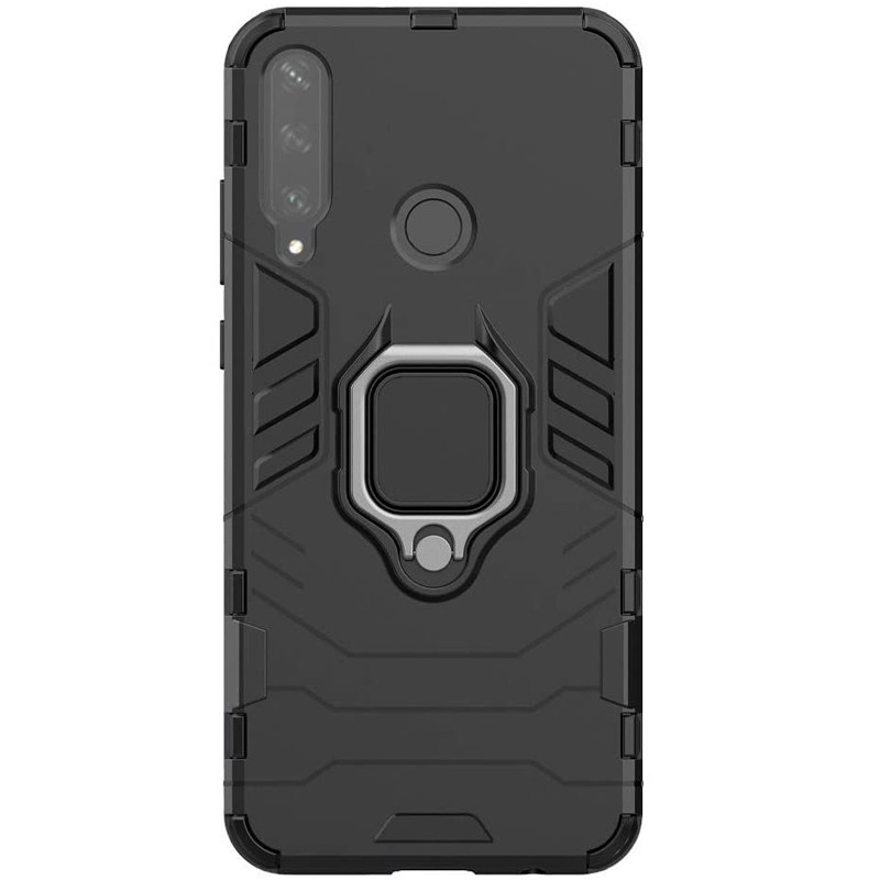 

Ударостійкий чохол Transformer Ring for Magnet для для Huawei Y6p (Чорний / Soul Black)