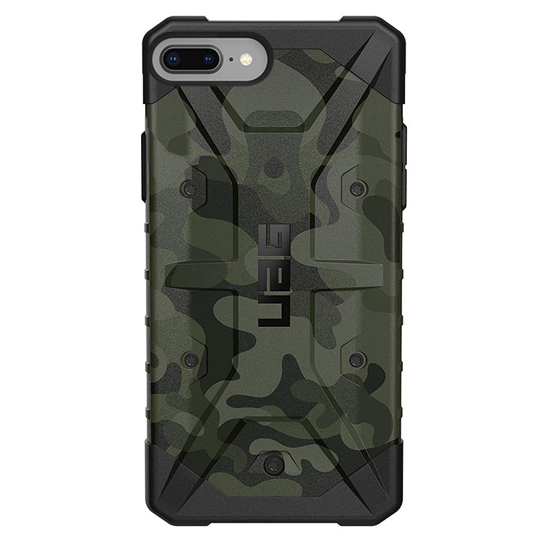 

Ударопрочный чехол UAG Pathfinder камуфляж для Apple iPhone 8 plus (5.5") Зеленый (121768)