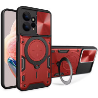 Ударопрочный чехол Bracket case with Magnetic для Xiaomi Redmi Note 12 4G