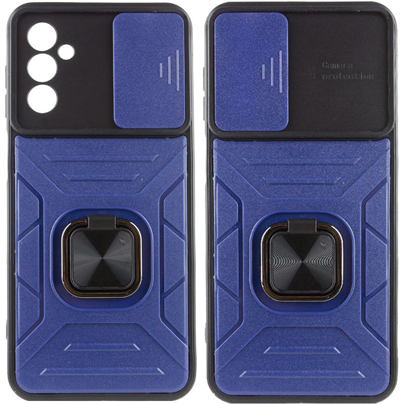 

Удароміцний чохол Camshield Flash Ring для для Samsung Galaxy M23 5G (Blue)