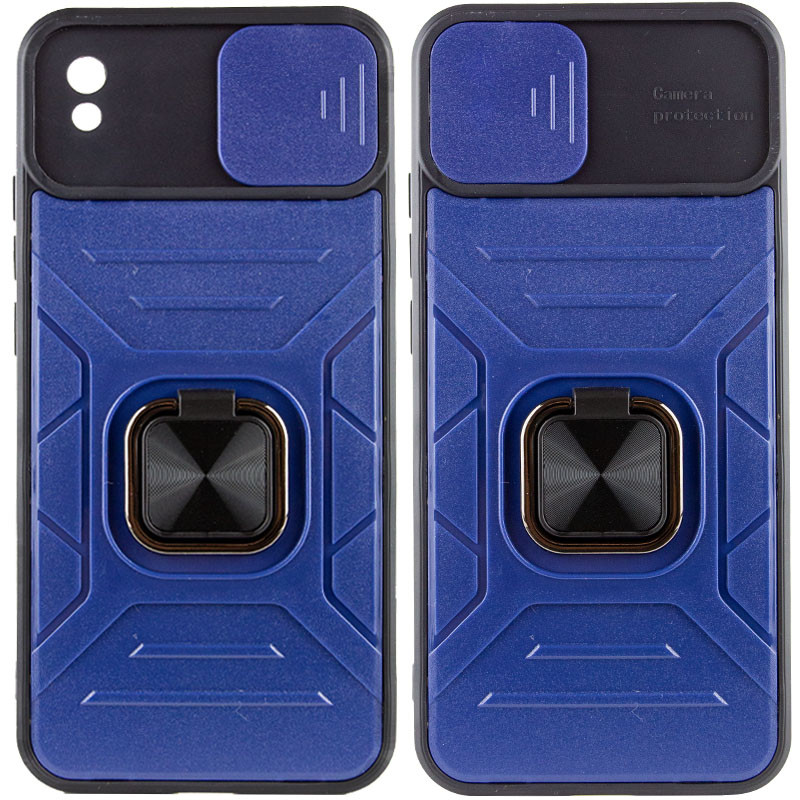 

Удароміцний чохол Camshield Flash Ring для для Xiaomi Redmi 9A (Blue)