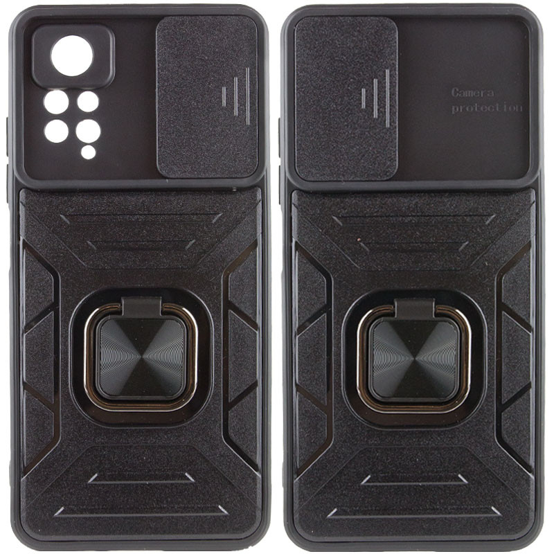 

Удароміцний чохол Camshield Flash Ring для для Xiaomi Redmi Note 11 Pro (Black)