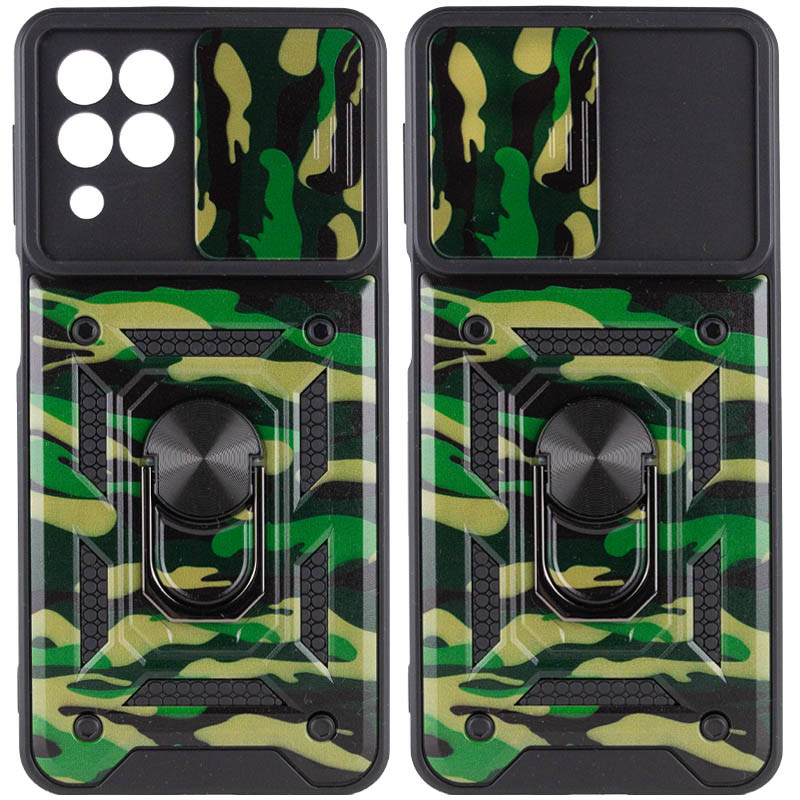 

Ударопрочный чехол Camshield Serge Ring Camo для Samsung Galaxy M33 5G Зеленый / Army Green (213341)