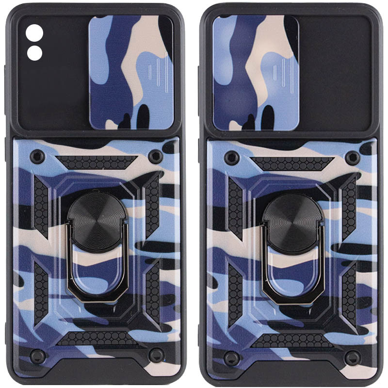 

Ударостійкий чохол Camshield Serge Ring Camo для Xiaomi Redmi 9A (Фіолетовий / Army Purple)