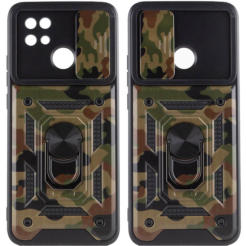 

Ударопрочный чехол Camshield Serge Ring Camo для Xiaomi Redmi 9C / 10A Коричневый / Army Brown (211364)