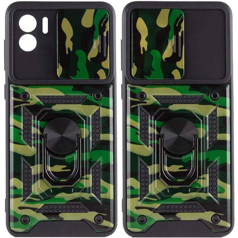 

Ударопрочный чехол Camshield Serge Ring Camo для Xiaomi Redmi A1 / A2 Зеленый / Army Green (226143)