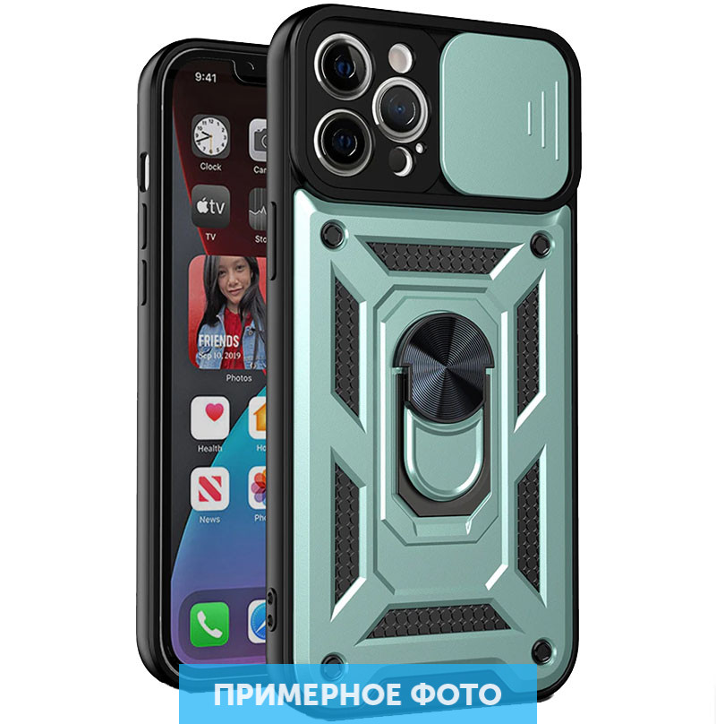 

Ударопрочный чехол Camshield Serge Ring for Magnet для Samsung Galaxy Note 10 Lite (A81) Зеленый (182936)