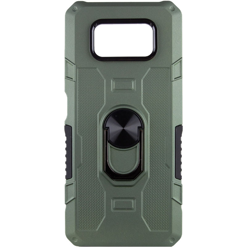 

Ударопрочный чехол Military Ring для Xiaomi Poco X3 NFC / Poco X3 Pro Зеленый (224703)