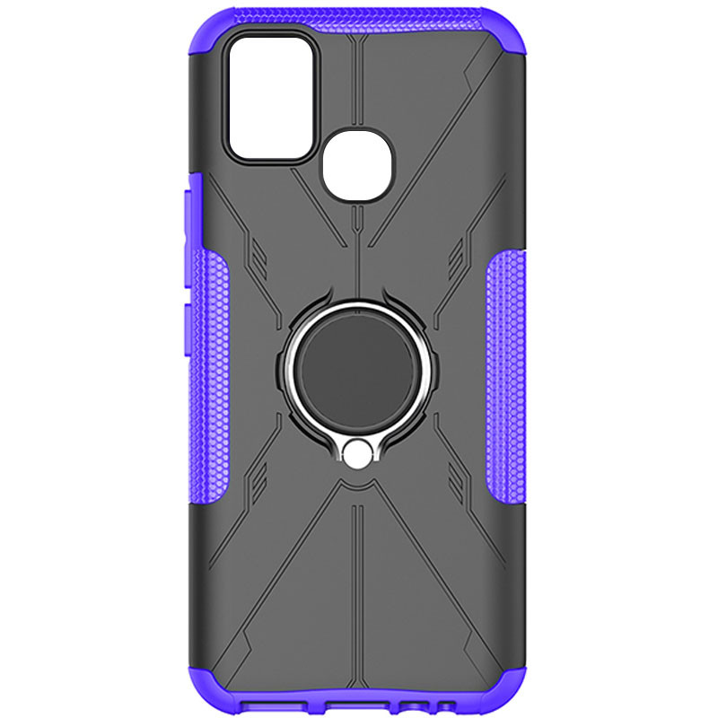 

Ударопрочный чехол Protective Ring для TECNO Spark 7 Фиолетовый (200240)