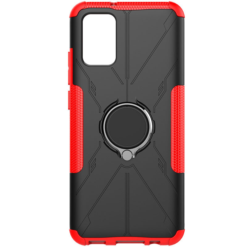 

Ударопрочный чехол Protective Ring для Xiaomi Redmi 9 Power Красный (200253)