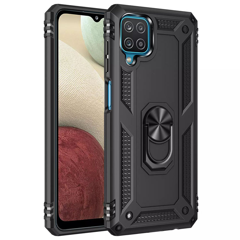 

Ударопрочный чехол Serge Ring for Magnet для Samsung Galaxy A22 4G / M32 Черный (187719)