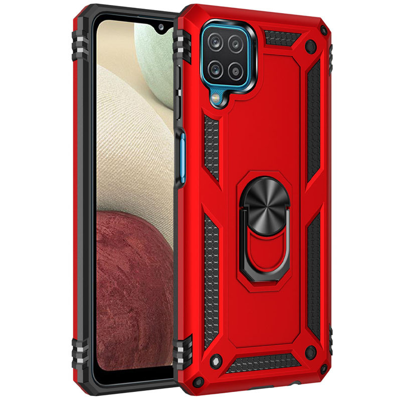 

Ударопрочный чехол Serge Ring for Magnet для Samsung Galaxy A22 4G / M32 Красный (187716)