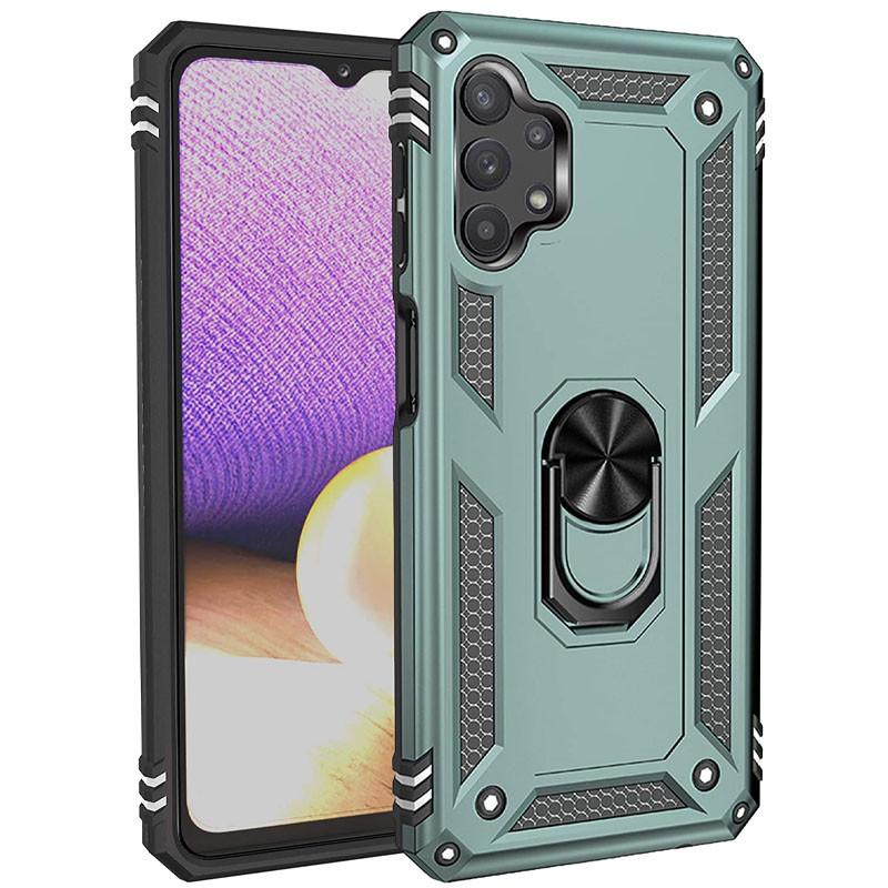

Ударопрочный чехол Serge Ring for Magnet для Samsung Galaxy A32 4G Зеленый (187704)