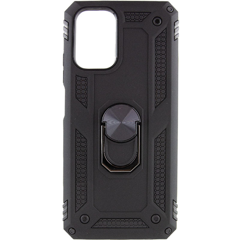 

Ударостійкий чохол Serge Ring for Magnet для Xiaomi Redmi Note 10s (Чорний)