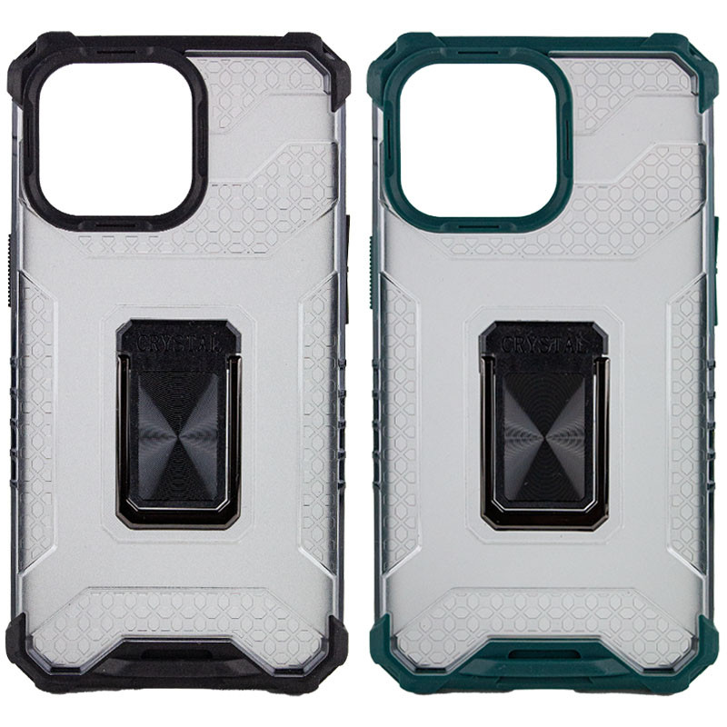 

Ударопрочный чехол Transformer CrystalRing для Apple iPhone 13 (6.1") (200952)