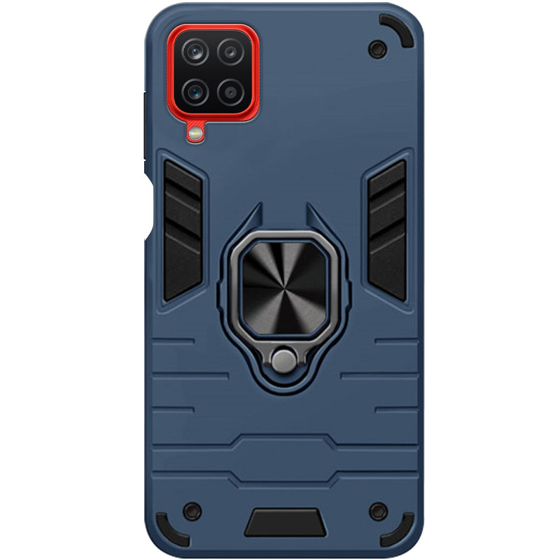 

Ударопрочный чехол Transformer Ring for Magnet для Samsung Galaxy A12 / M12 Синий / Sapphire (179303)