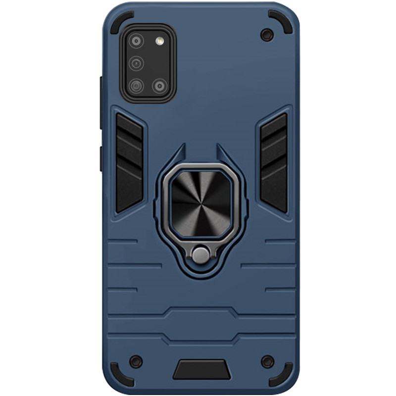

Ударопрочный чехол Transformer Ring for Magnet для Samsung Galaxy A31 Синий / Sapphire (179306)