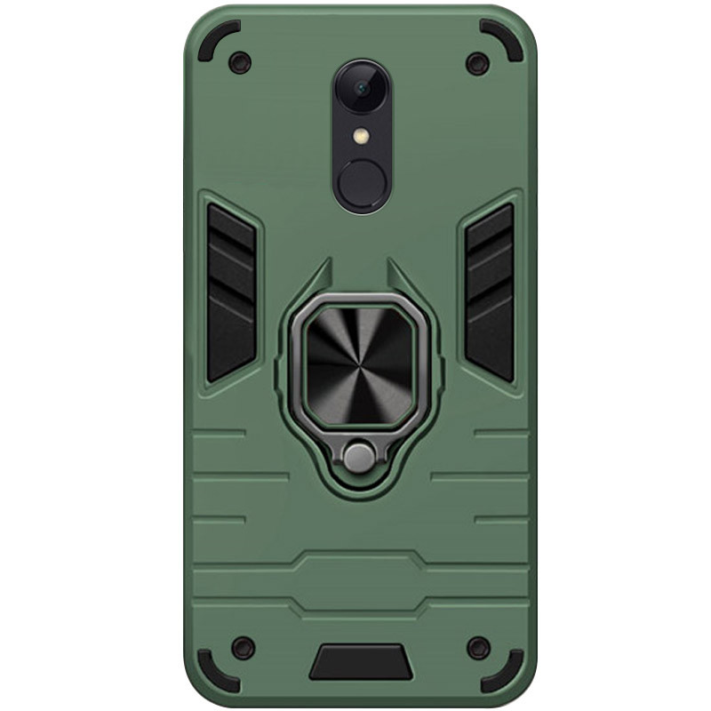 

Ударопрочный чехол Transformer Ring for Magnet для Xiaomi Redmi 5 Plus/Redmi Note 5(SC) Зеленый / Green (179292)