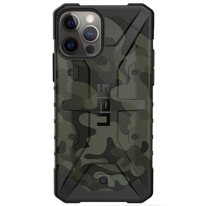 

Ударопрочный чехол UAG Pathfinder камуфляж для Apple iPhone 12 Pro Max (6.7") Зеленый (154452)