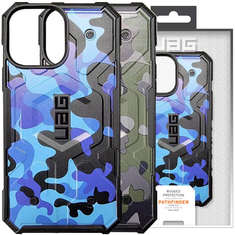 

Ударопрочный чехол UAG Pathfinder with MagSafe Camo для Apple iPhone 13 (6.1") (225819)