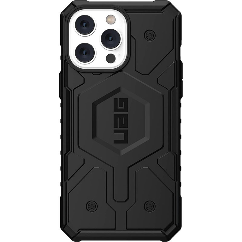 

Ударопрочный чехол UAG Pathfinder with MagSafe для Apple iPhone 15 Pro (6.1") Черный (258027)