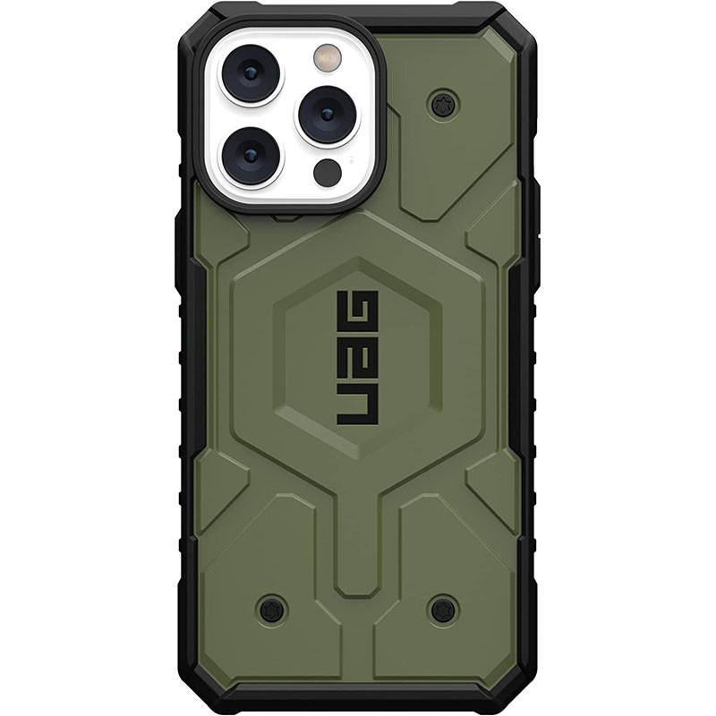 

Ударопрочный чехол UAG Pathfinder with MagSafe для Apple iPhone 15 Pro Max (6.7") Зеленый (258029)