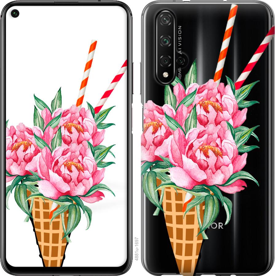 

Чохол на Realme X50 Морозиво-піони