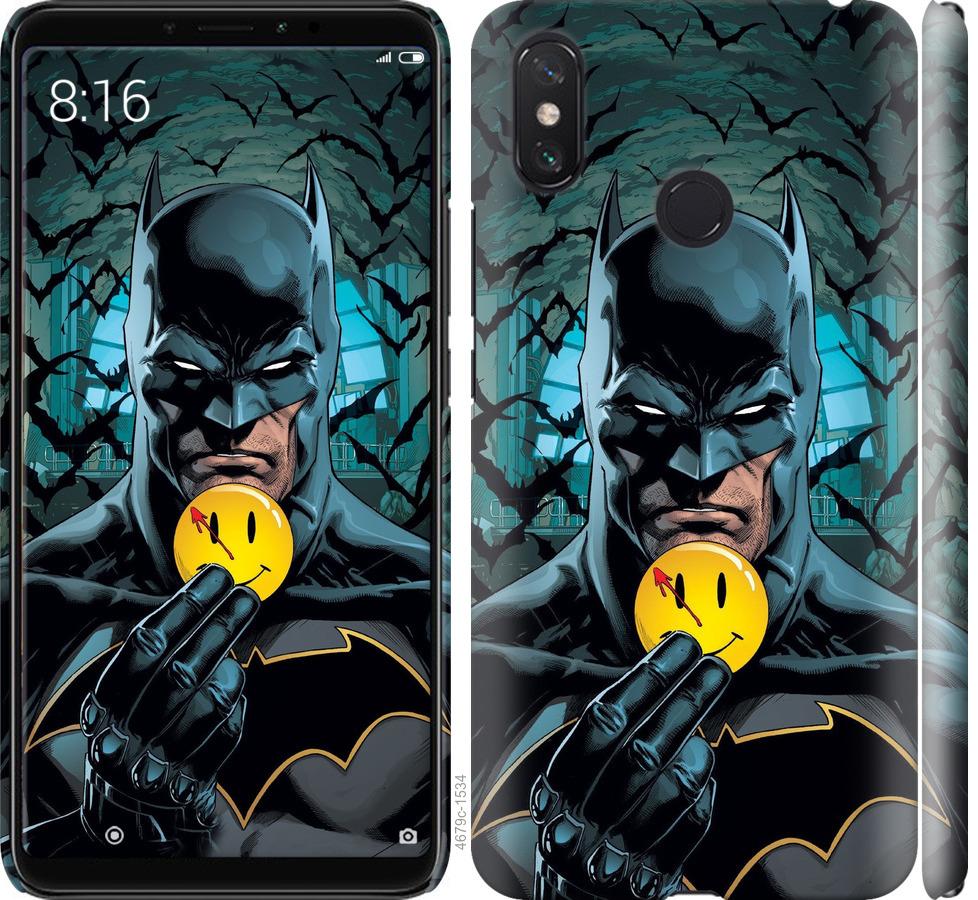 

Чехол на Xiaomi Mi Max 3 Бэтмен 2