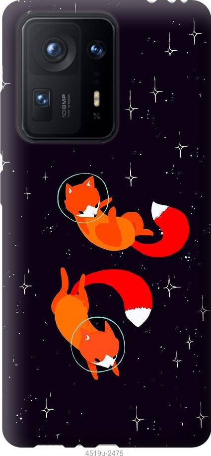 

Чехол на Xiaomi Mix 4 Лисички в космосе