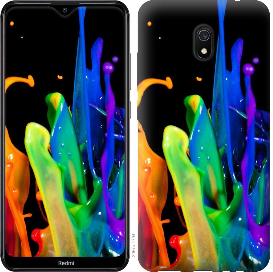 

Чохол на Xiaomi Redmi 8A бризки фарби