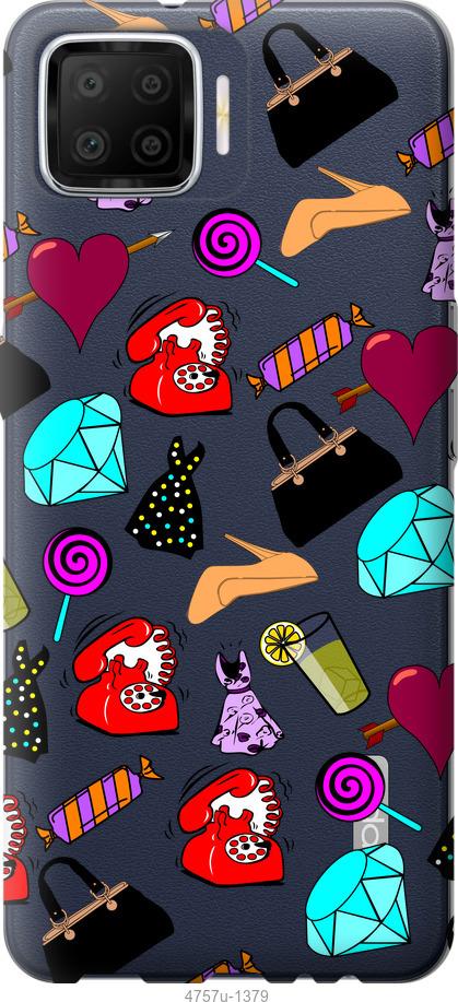 

Чохол на Oppo A73 stickers