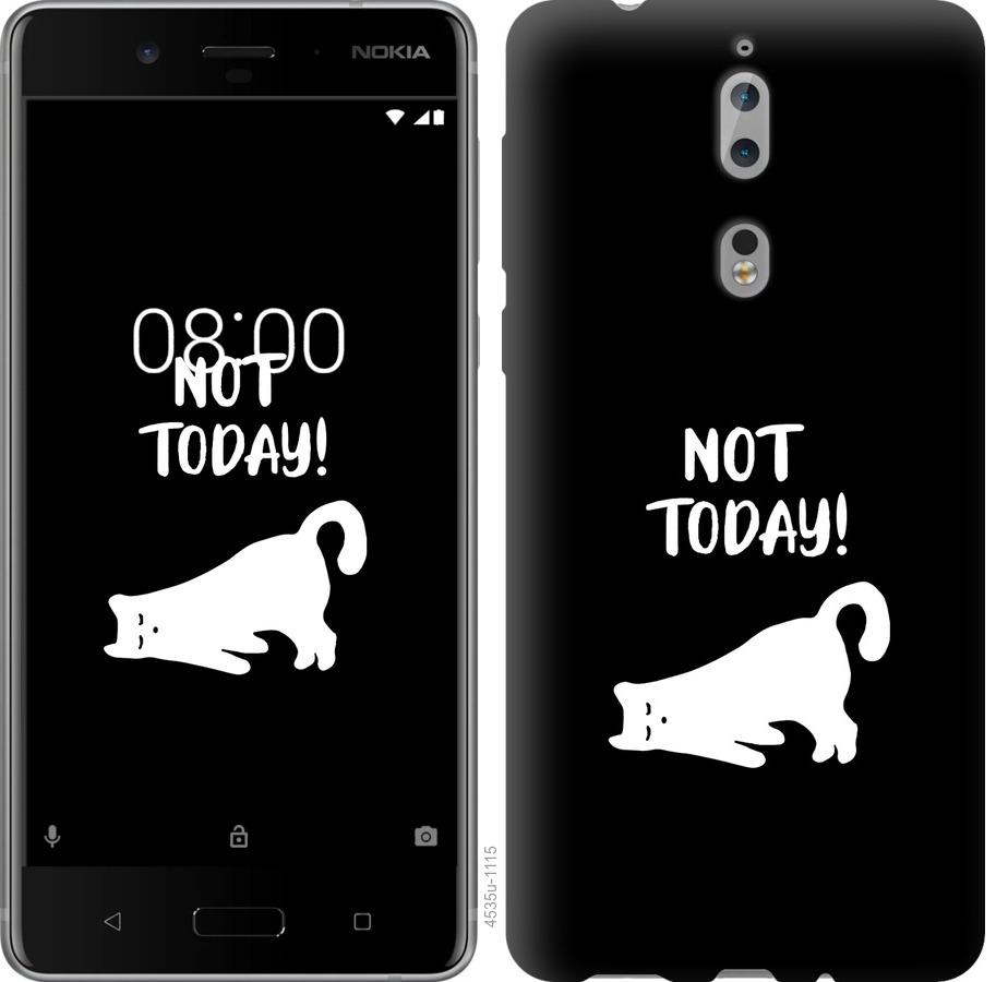 

Чохол на Nokia 8 Втомлений кіт