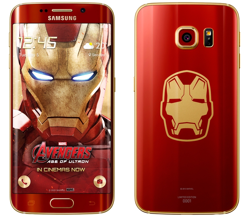 Galaxy S6 edge Iron Man Limited Edition железный человек