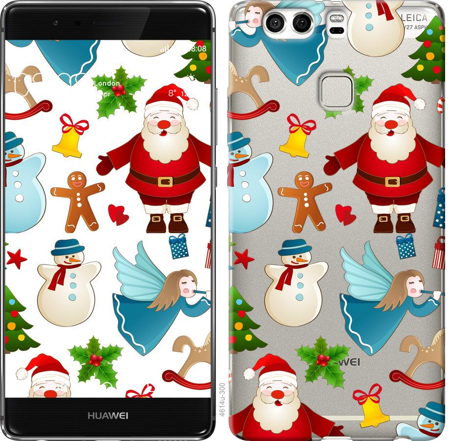 

Чехол на Huawei P9 Plus Новогодний 1