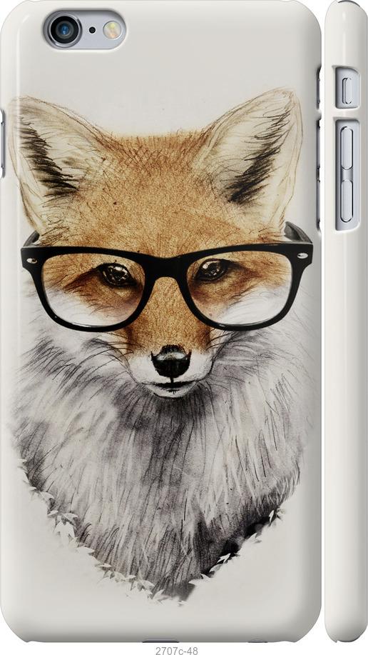 

Чехол на iPhone 6 Plus Лис в очках