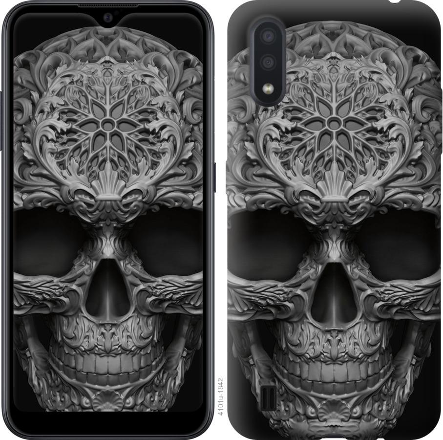 

Чохол на Samsung Galaxy A01 A015F skull-ornament