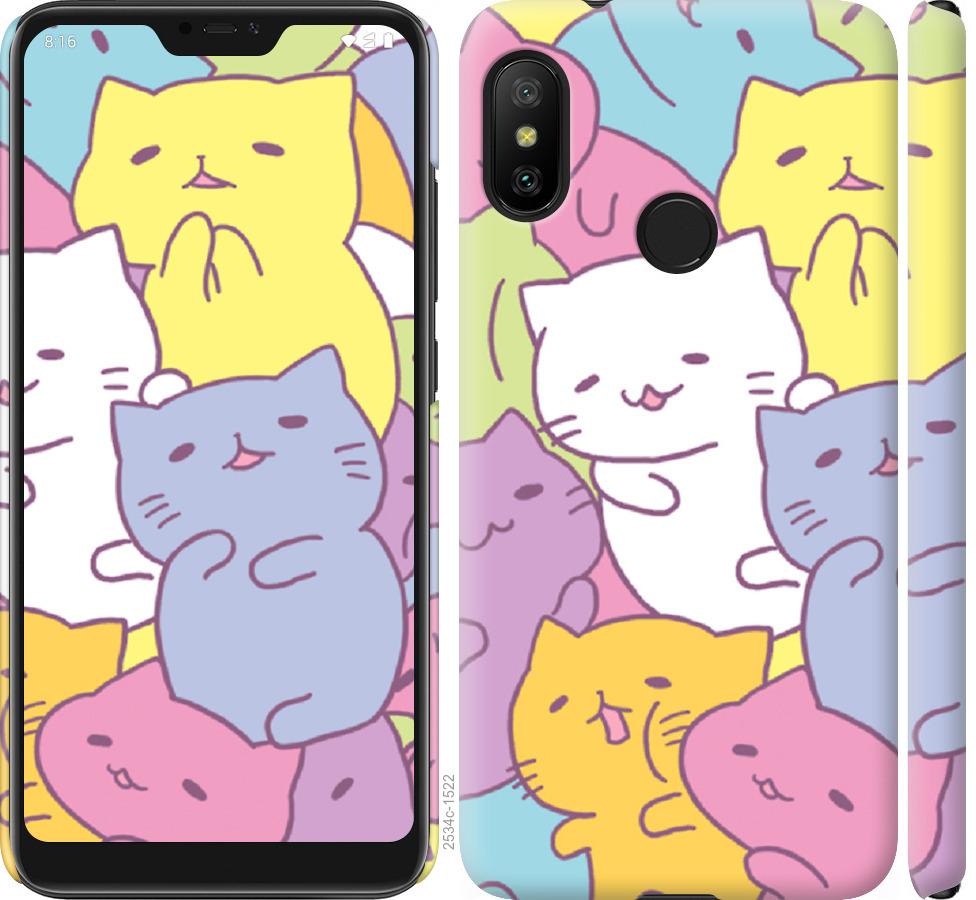 

Чехол на Xiaomi Redmi 6 Pro Котики