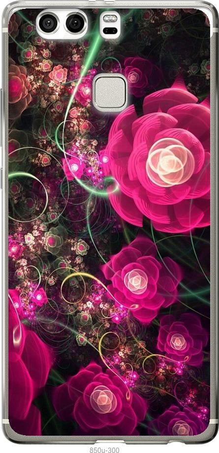 

Чохол на Huawei P9 Plus Абстрактні квіти 3