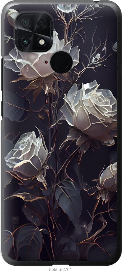 Чехол на Xiaomi Poco C40 Розы 2