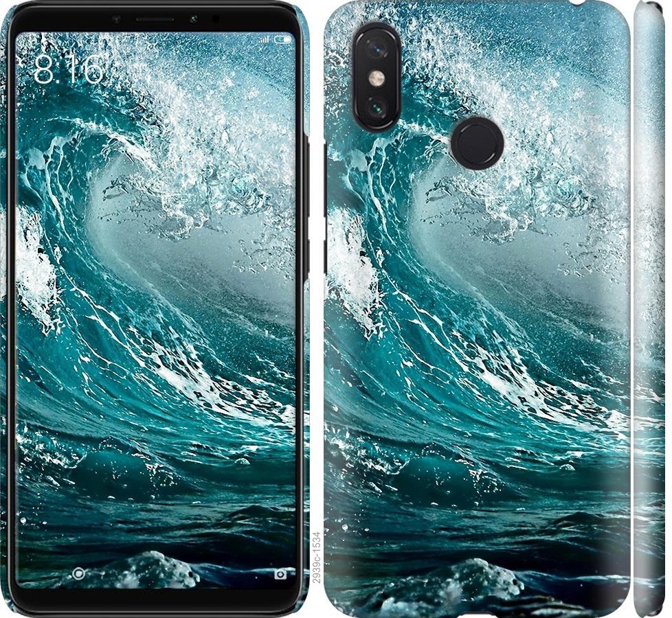 

Чохол на Xiaomi Mi Max 3 Морська хвиля