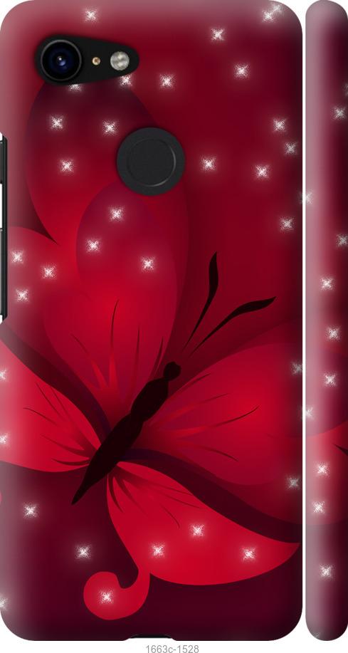 

Чехол на Google Pixel 3 Лунная бабочка
