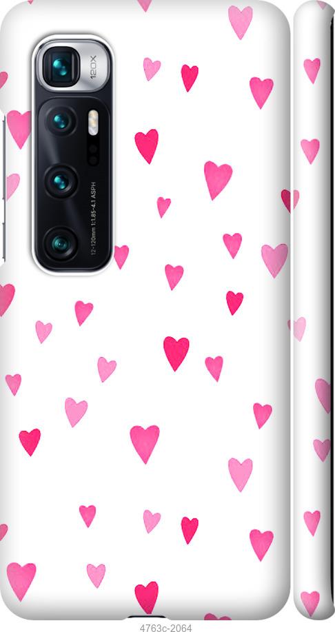 Чехол на Xiaomi Mi 10 Ultra Сердечки 2