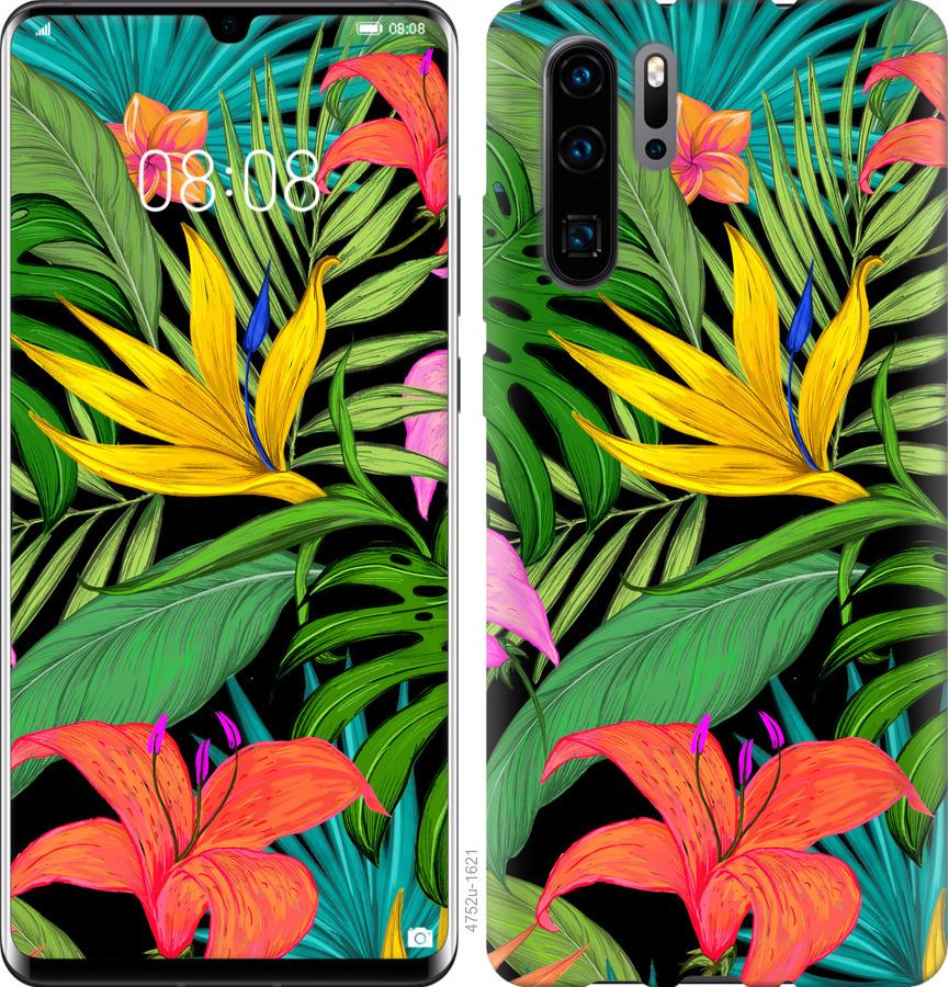 

Чохол на Oppo Reno 3 Тропічні листя 1
