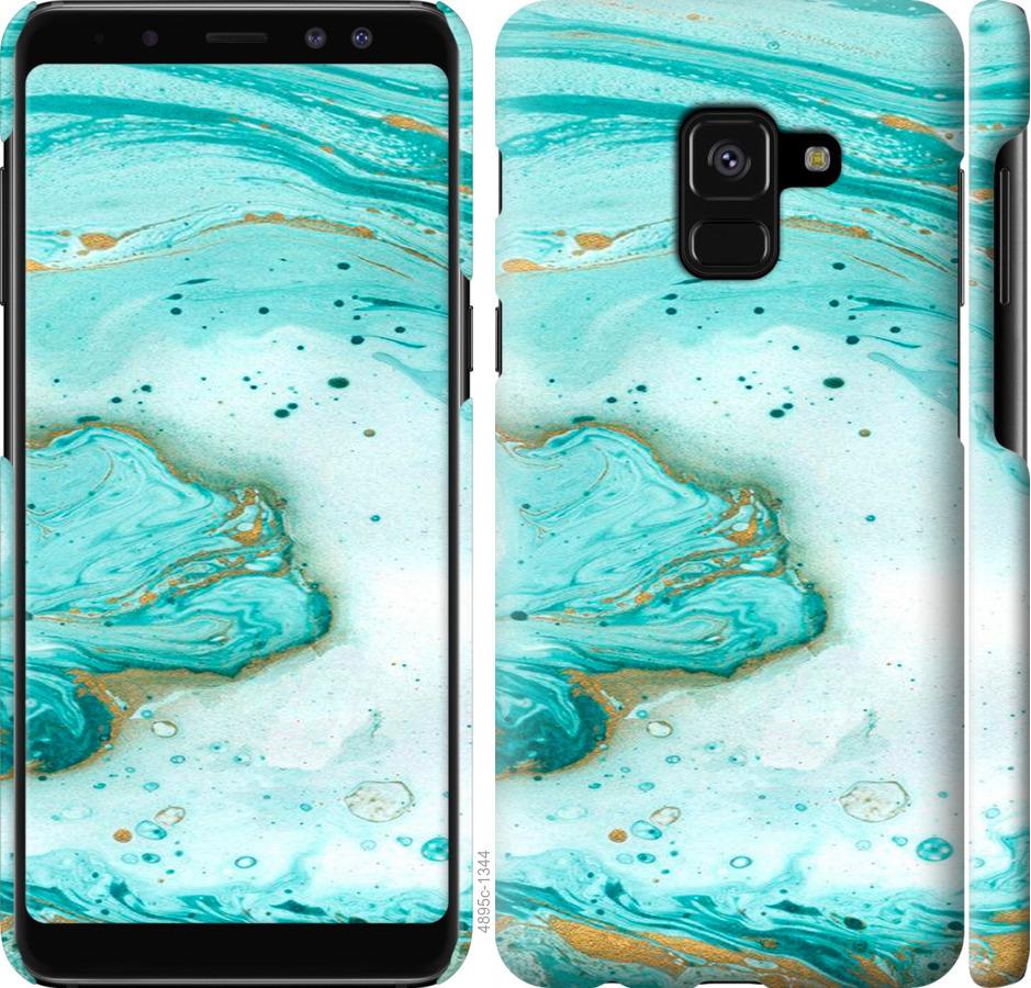 

Чехол на Samsung Galaxy A8 2018 A530F Мраморный