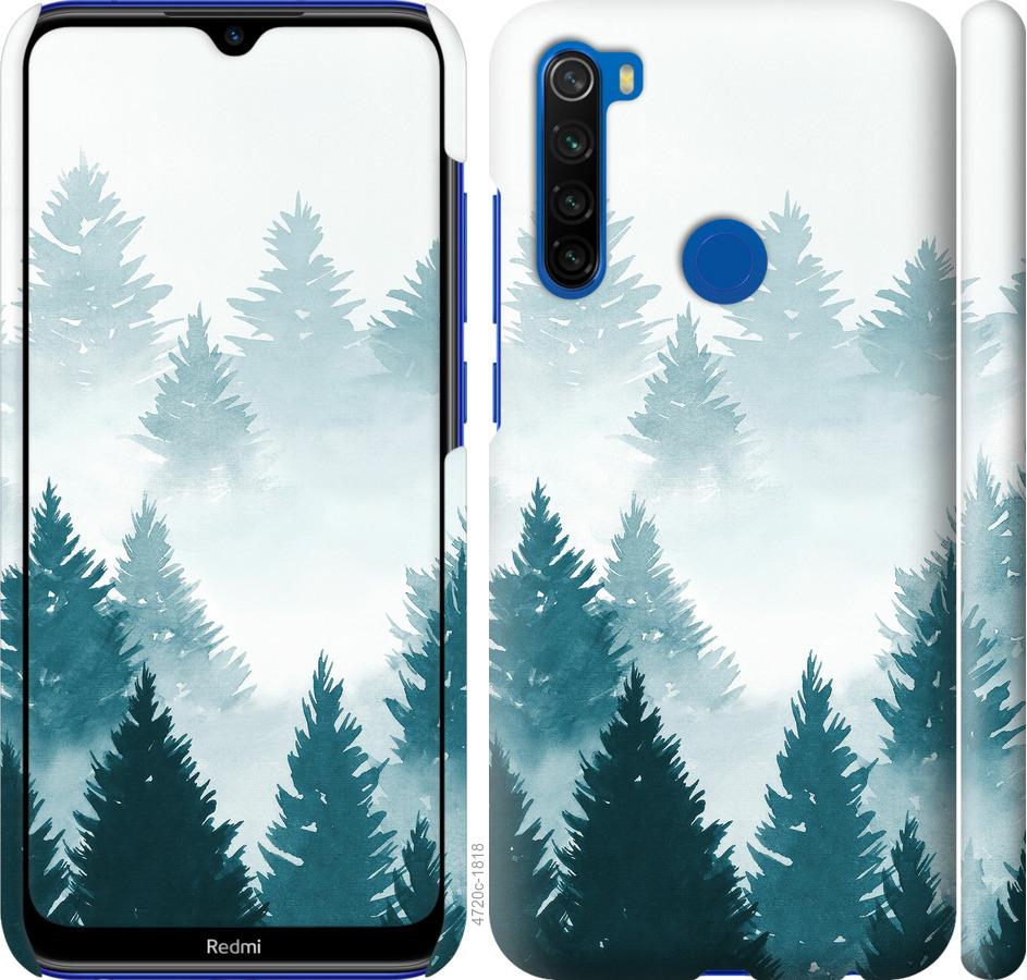 

Чохол на Xiaomi Redmi Note 8T Акварельні Ялинки