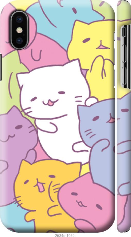 

Чехол на iPhone XS Котики
