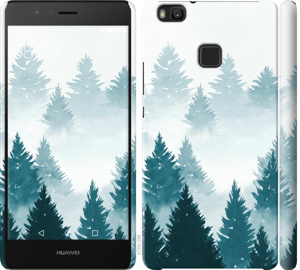 

Чохол на Huawei P9 Lite Акварельні Ялинки